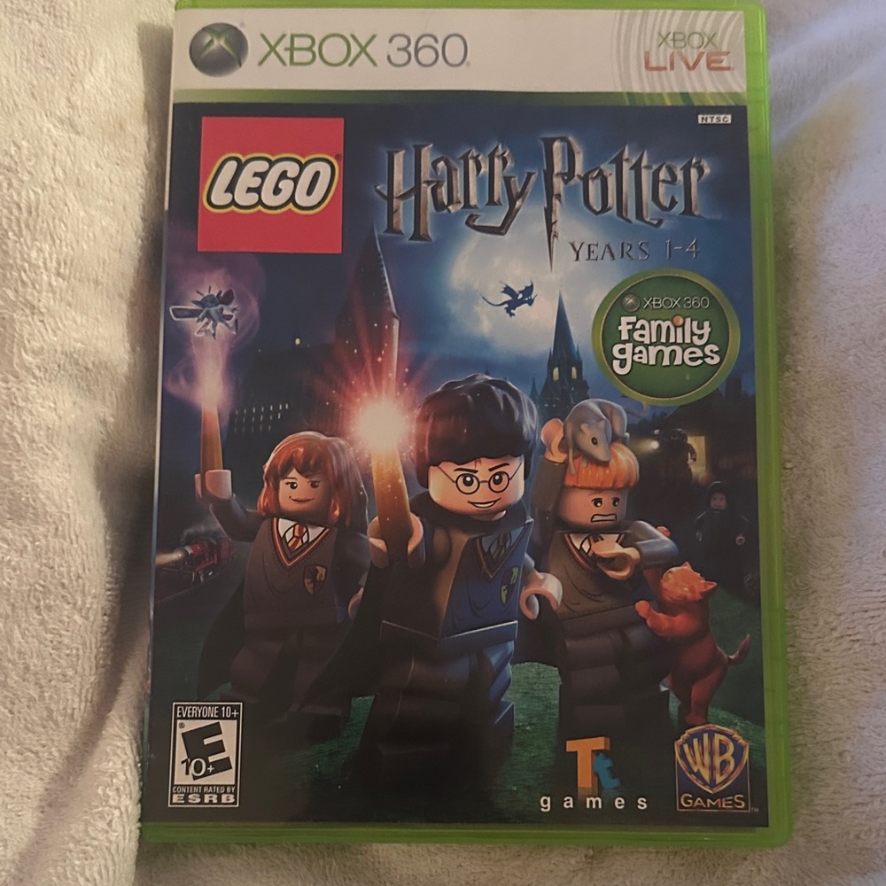 LEGO Harry Potter Xbox 360 Game - Green and Black